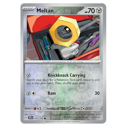 pokemon card meltan pokemon SV05: Temporal Forces Meltan