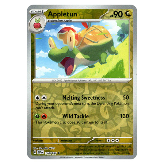 Pokemon - Scarlet & Violet - Surging Sparks - Appletun - 140/191