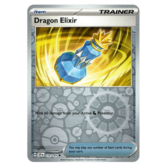 Pokemon - Scarlet & Violet - Surging Sparks - Dragon Elixir - 172/191 - (Reverse Holo)