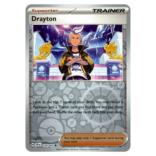 Pokemon - Scarlet & Violet - Surging Sparks - Drayton - 174/191