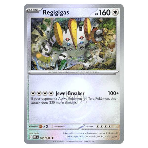Pokemon - Scarlet & Violet - Prismatic Evolutions - Regigigas