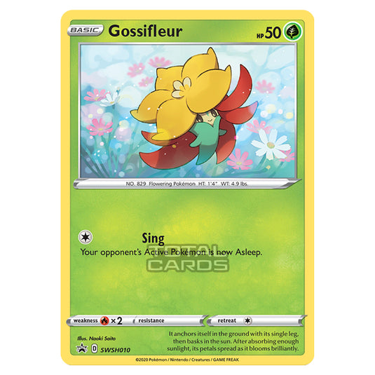 Pokemon - Sword & Shield - SWSH Black Star Promos - Gossifleur - SWSH010