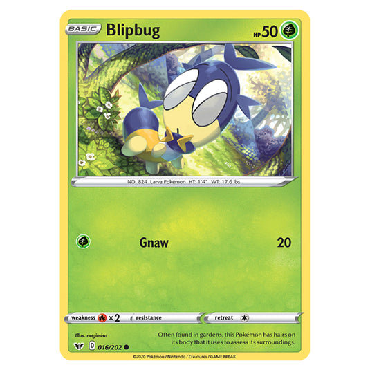 Pokemon - Sword & Shield - Base Set - Blipbug - 016/202