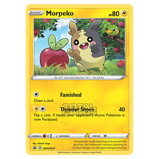 Pokemon - Sword & Shield - SWSH Black Star Promos - Morpeko - SWSH031