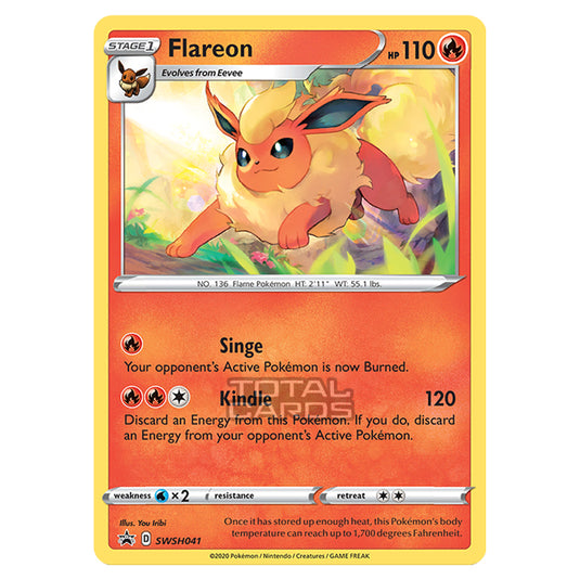 Pokemon - Sword & Shield - SWSH Black Star Promos - Flareon - SWSH041