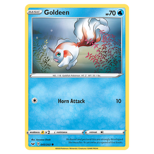 Pokemon - Sword & Shield - Base Set - Goldeen - 045/202