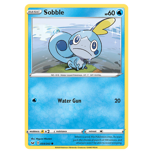 Pokemon - Collectors Chest 2020 - Sobble - 054/202