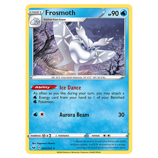 Pokemon - Sword & Shield - Base Set - Frosmoth - 064/202