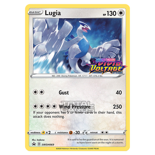 Pokemon - Sword & Shield - SWSH Black Star Promos - Lugia - SWSH069