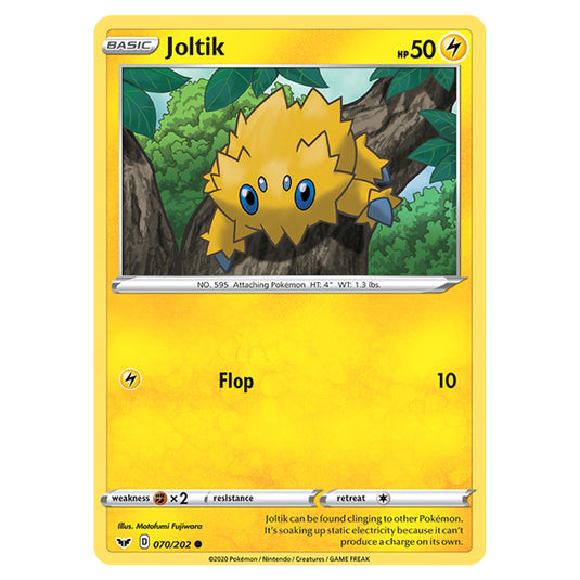 Pokemon - Sword & Shield - Base Set - Joltik - 070/202