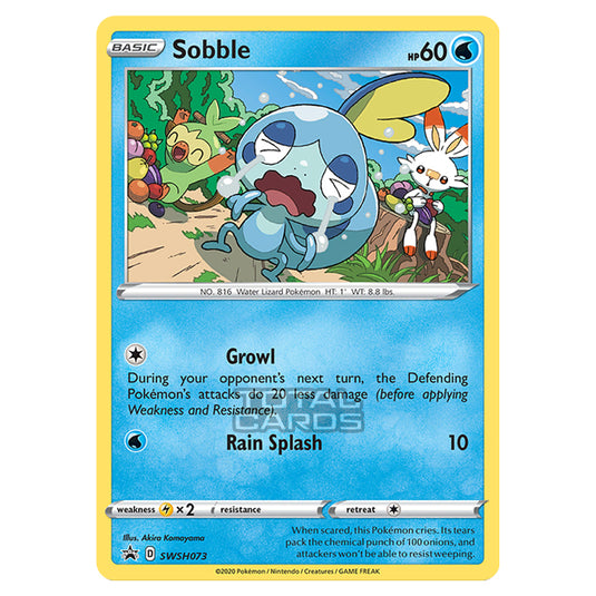 Pokemon - Sword & Shield - SWSH Black Star Promos - Sobble - SWSH073