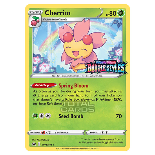 Pokemon - Sword & Shield - SWSH Black Star Promos - Cherrim - SWSH088