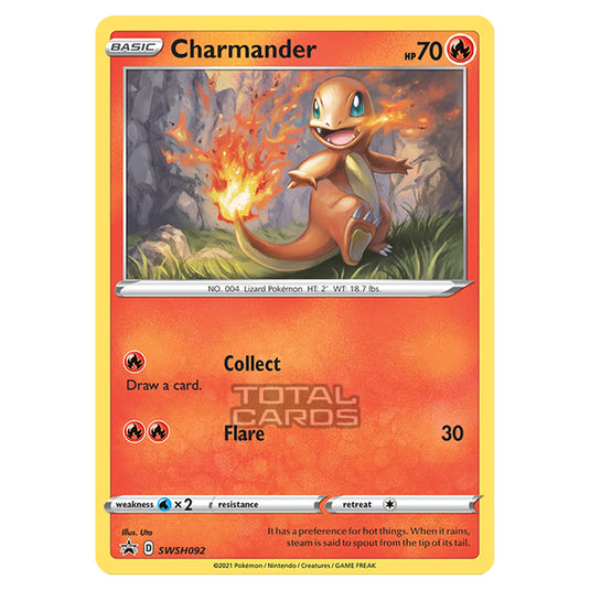 Pokemon - Sword & Shield - SWSH Black Star Promos - Charmander - SWSH092