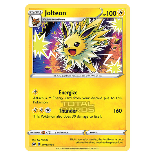 Pokemon - Sword & Shield - SWSH Black Star Promos - Jolteon - SWSH094