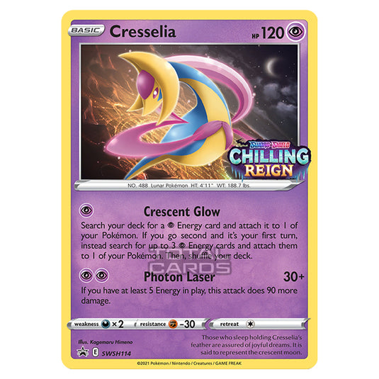 Pokemon - Sword & Shield - SWSH Black Star Promos - Cresselia - SWSH114