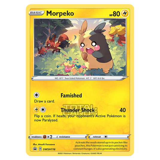 Pokemon - Sword & Shield - SWSH Black Star Promos - Morpeko - SWSH116