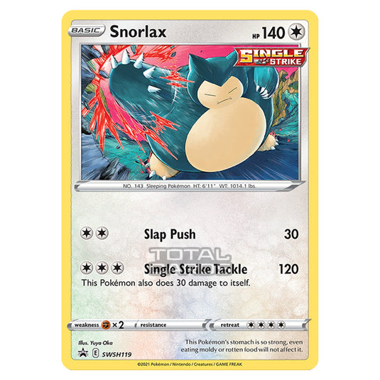 Pokemon - Sword & Shield - SWSH Black Star Promos - Snorlax - SWSH119