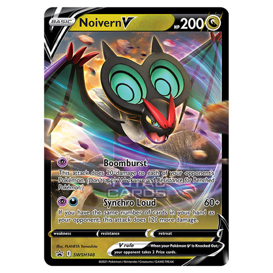 Pokemon - Sword & Shield - SWSH Black Star Promos - Noivern V - SWSH14 Pokemon - Sword & Shield - SWSH Black Star Promos - Noivern V - SWSH14