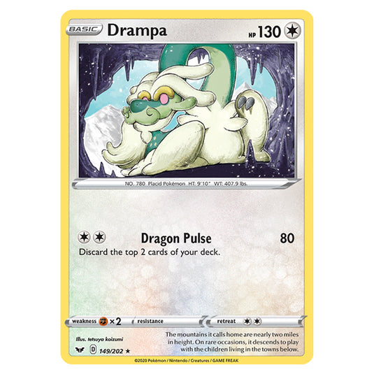 Pokemon - Sword & Shield - Base Set - Drampa - 149/202