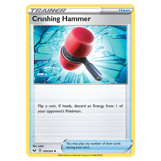 Pokemon - Sword & Shield - Base Set - Crushing Hammer - 159/202