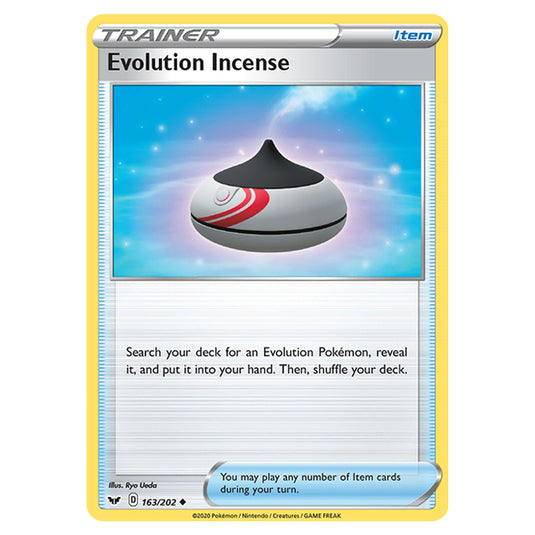 Pokemon - Sword & Shield - Base Set - Evolution Incense - 163/202