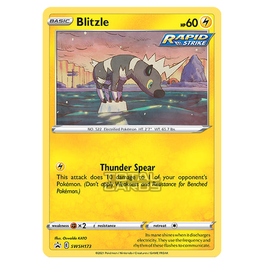 Pokemon - Sword & Shield - SWSH Black Star Promos - Blitzle - SWSH173