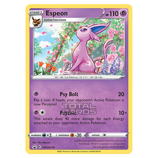 Pokemon - Sword & Shield - SWSH Black Star Promos - Espeon - SWSH174