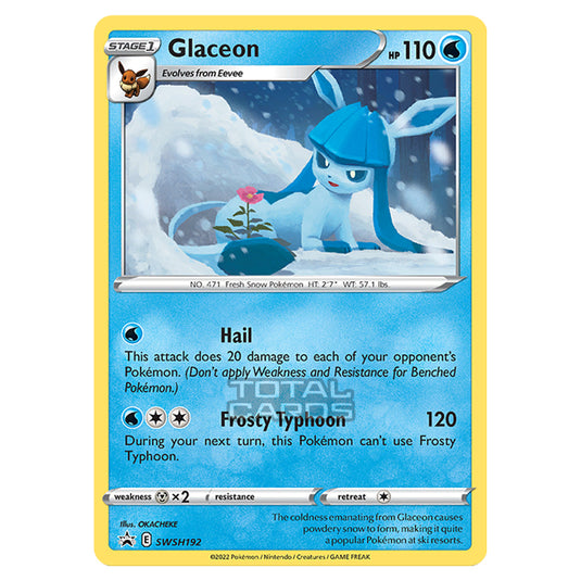 Pokemon - Sword & Shield - SWSH Black Star Promos - Glaceon - SWSH192