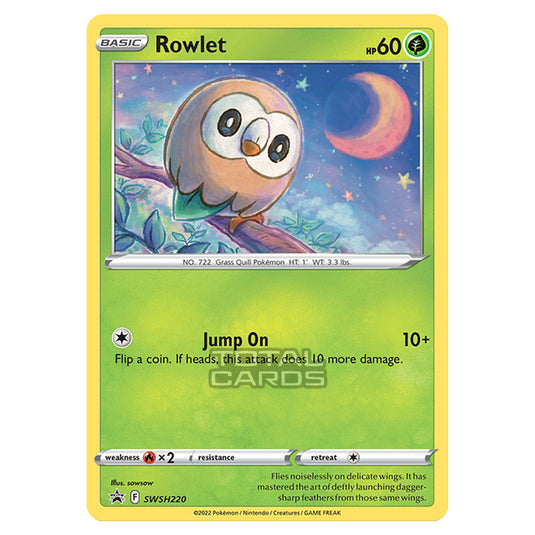 Pokemon - Sword & Shield - SWSH Black Star Promos - Rowlet - SWSH220