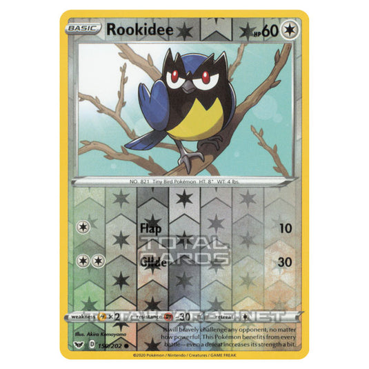 Pokemon - Sword & Shield - Base Set - Rookidee - 150/202 - (Reverse Holo)