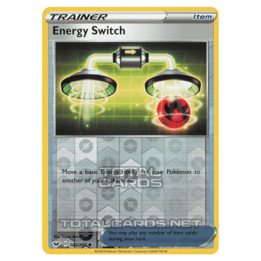 Pokemon - Sword & Shield - Base Set - Energy Switch - 162/202 - (Reverse Holo)