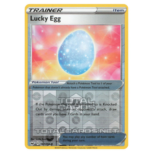 Pokemon - Sword & Shield - Base Set - Lucky Egg - 167/202 - (Reverse Holo)