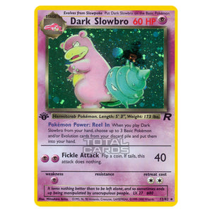 Pokemon - Base - Team Rocket - Dark Slowbro - 12/82