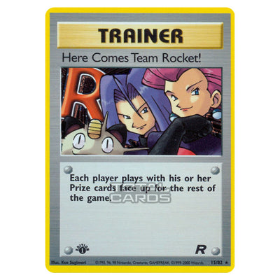 Pokemon - Base - Team Rocket - Here Comes Team Rocket! - 15/82