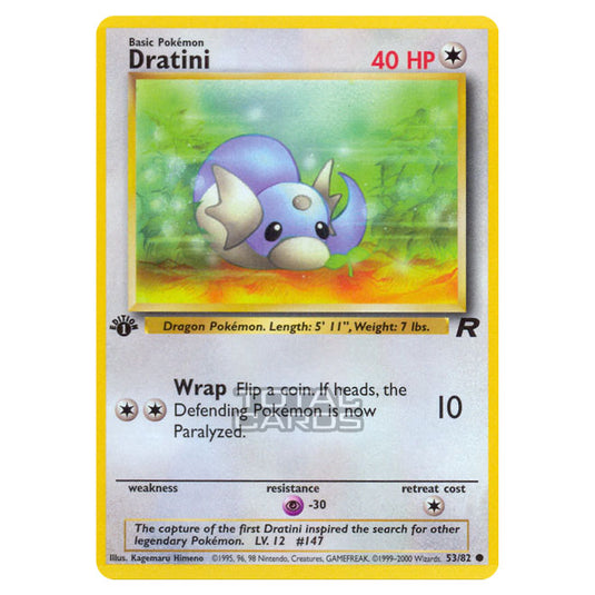 Pokemon - Base - Team Rocket - Dratini - 53/82