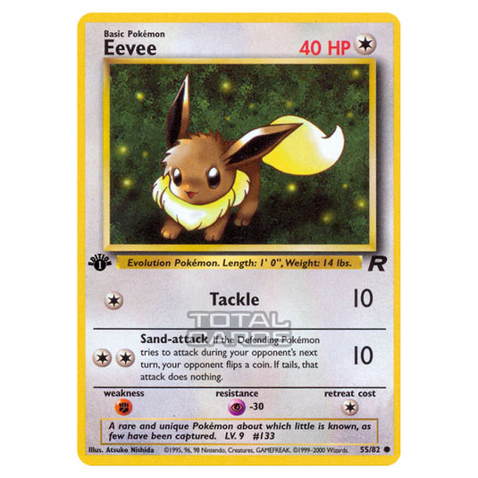 Pokemon - Base - Team Rocket - Eevee - 55/82