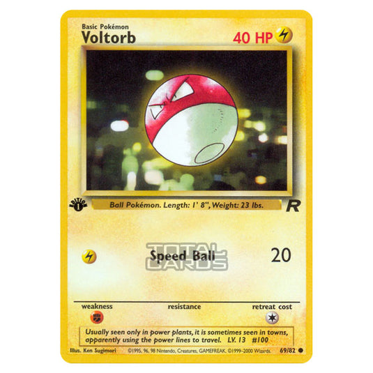 Pokemon - Base - Team Rocket - Voltorb - 69/82