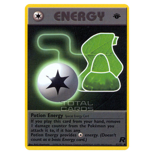 Pokemon - Base - Team Rocket - Potion Energy - 82/82 Pokemon - Base - Team Rocket - Potion Energy - 82/82