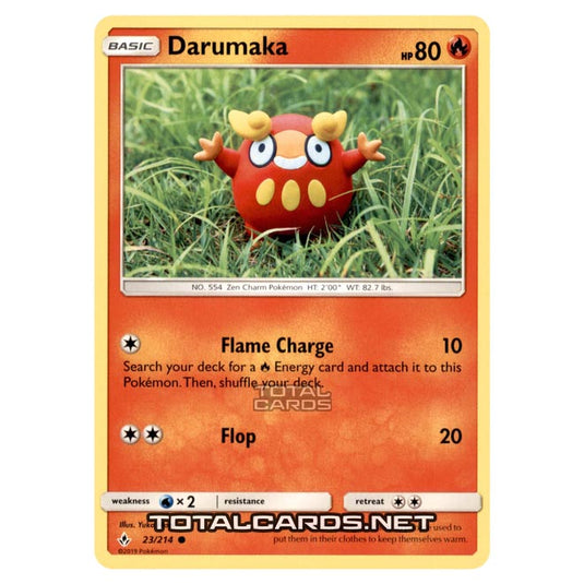 Pokemon - Sun & Moon - Unbroken Bonds - Darumaka - 23/214