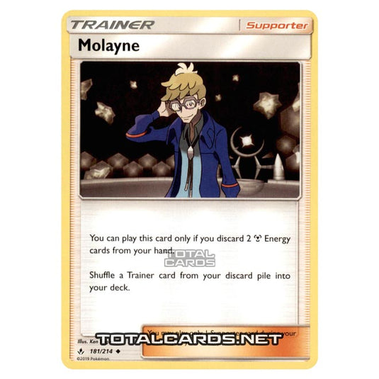 Pokemon - Sun & Moon - Unbroken Bonds - Molayne - 181/214