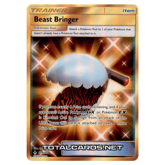 Pokemon - Sun & Moon - Unbroken Bonds - Beast Bringer (Secret Rare) - 229/214