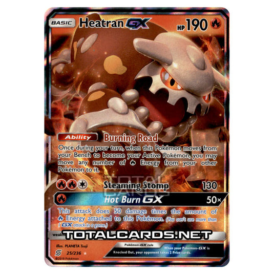 Pokemon - Sun & Moon - Unified Minds - Heatran-GX - 25/236