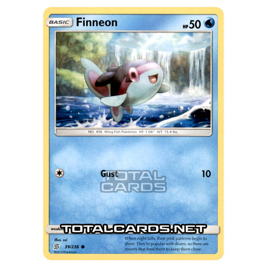 Pokemon - Sun & Moon - Unified Minds - Finneon - 39/236