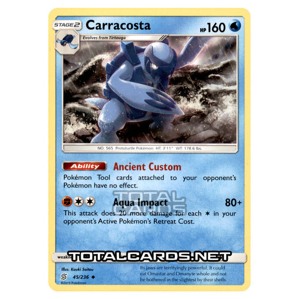 Pokemon - Sun & Moon - Unified Minds - Carracosta