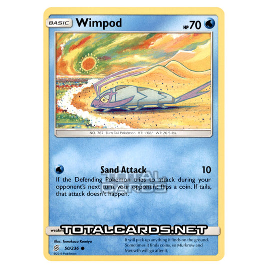 Pokemon - Sun & Moon - Unified Minds - Wimpod - 50/236