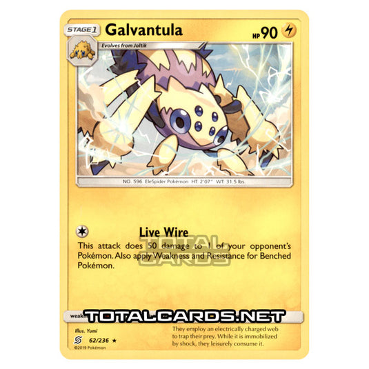 Pokemon - Sun & Moon - Unified Minds - Galvantula - 62/236