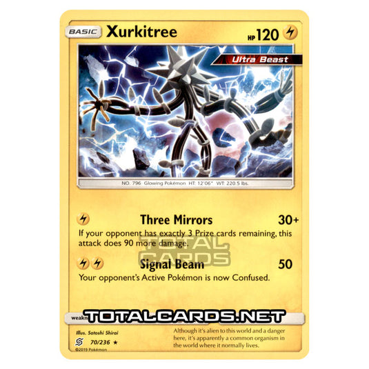 Pokemon - Sun & Moon - Unified Minds - Xurkitree - 70/236 Pokemon - Sun & Moon - Unified Minds - Xurkitree - 70/236