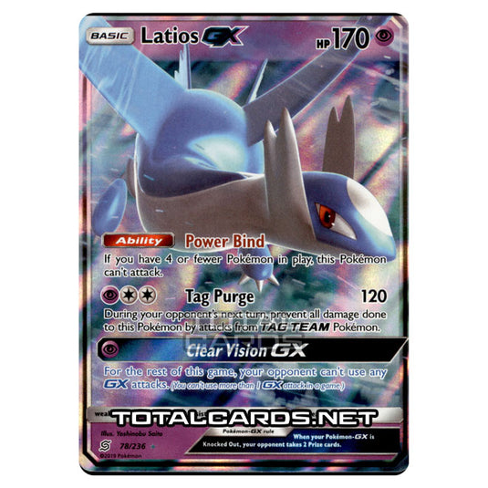 Pokemon - Sun & Moon - Unified Minds - Latios-GX - 78/236