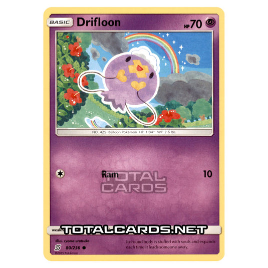 Pokemon - Sun & Moon - Unified Minds - Drifloon - 80/236