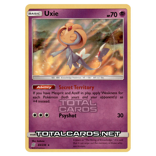 Pokemon - Sun & Moon - Unified Minds - Uxie